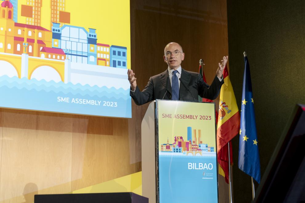 Enrico Letta SME Assembly 2023